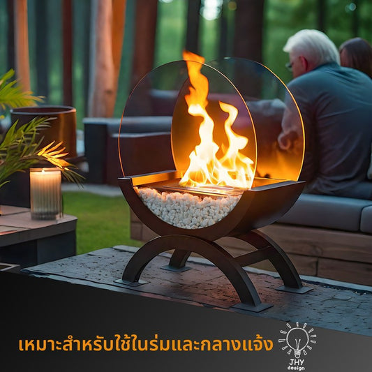 Ambient Flame Decorative Bioethanol Fireplace