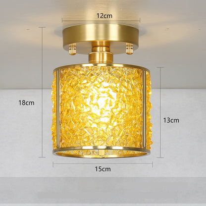Aureum Crystal Luxe Ceiling Light