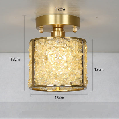 Aureum Crystal Luxe Ceiling Light