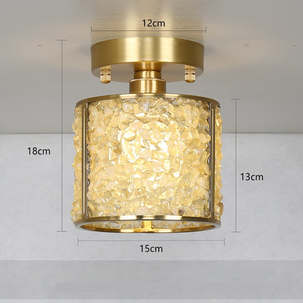 Aureum Crystal Luxe Ceiling Light