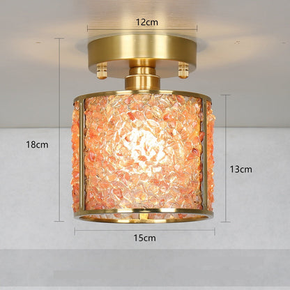 Aureum Crystal Luxe Ceiling Light