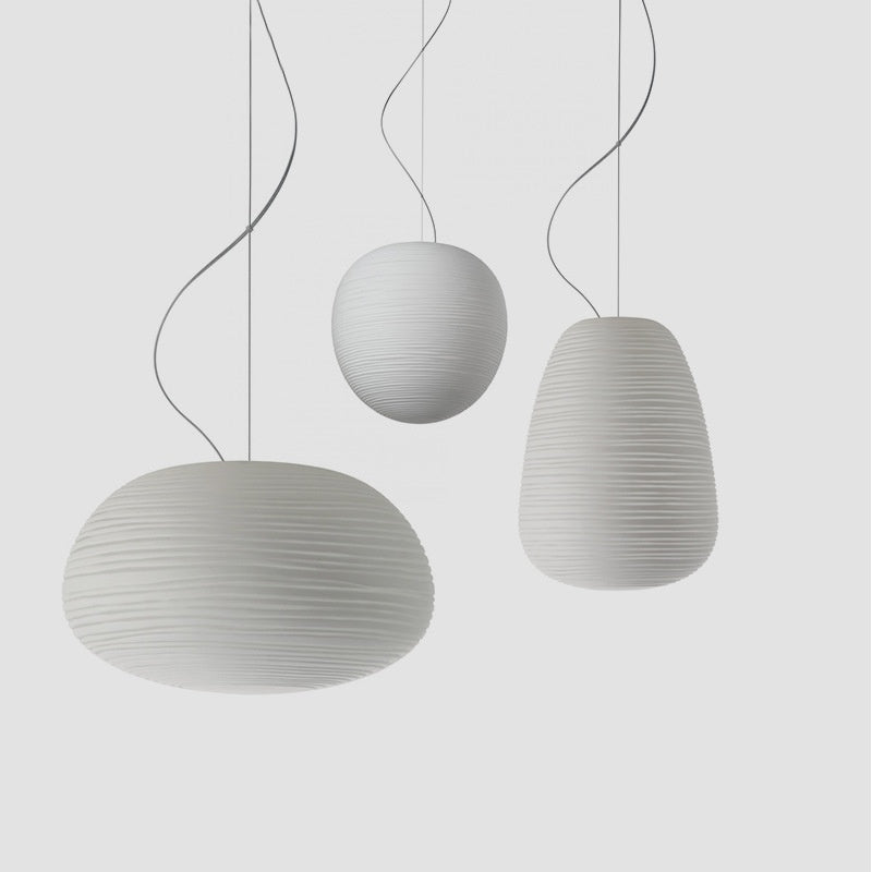 Aurora Nordic Glass Art Pendant Series