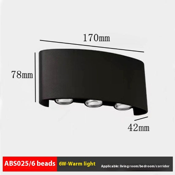 Dual Beam Outdoor LED Wall Washer Light