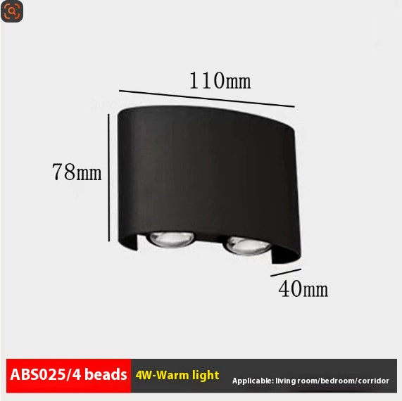 Dual Beam Outdoor LED Wall Washer Light