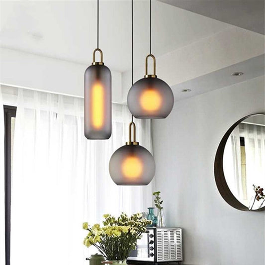 Frosted Globe Nordic Pendant Light