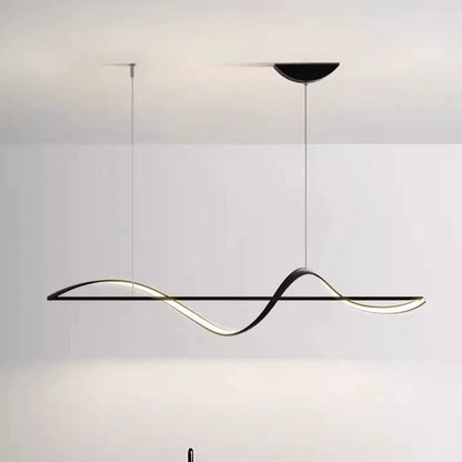 Italian Minimalist Line Restaurant Chandelier