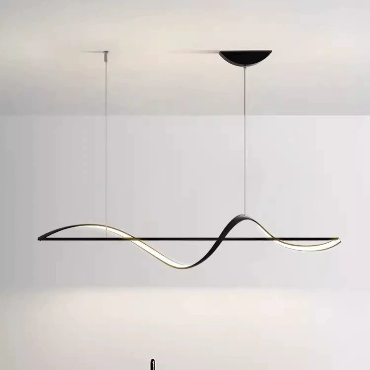 Italian Minimalist Line Restaurant Chandelier