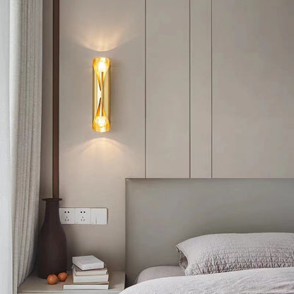 Luxe Copper Glow Wall Sconce