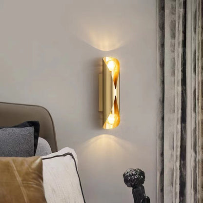 Luxe Copper Glow Wall Sconce