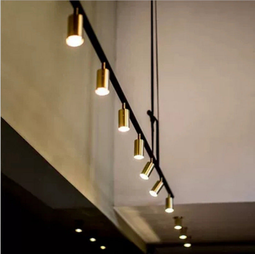 Noir Luxe Five-Light Iron Chandelier