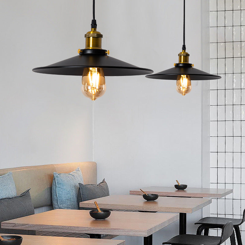 Noir Petite Triple Arm Chandelier