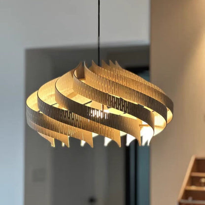Retro Spiral Chandelier Perfect For Dining Rooms Studies Bedrooms And Bars