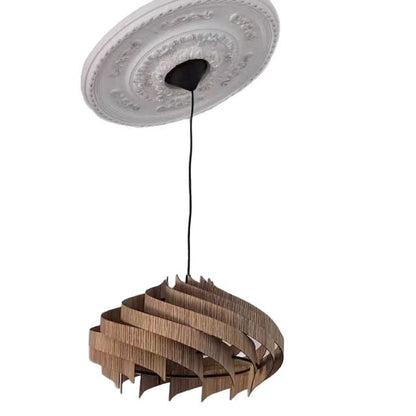 Retro Spiral Chandelier Perfect For Dining Rooms Studies Bedrooms And Bars