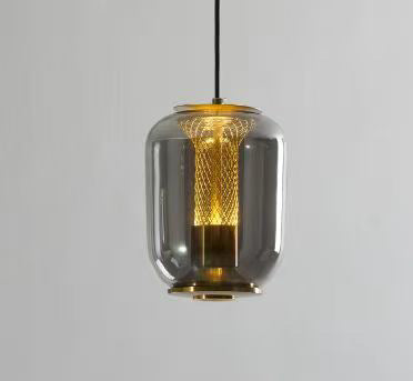 Solara Glass Capsule Pendant Light