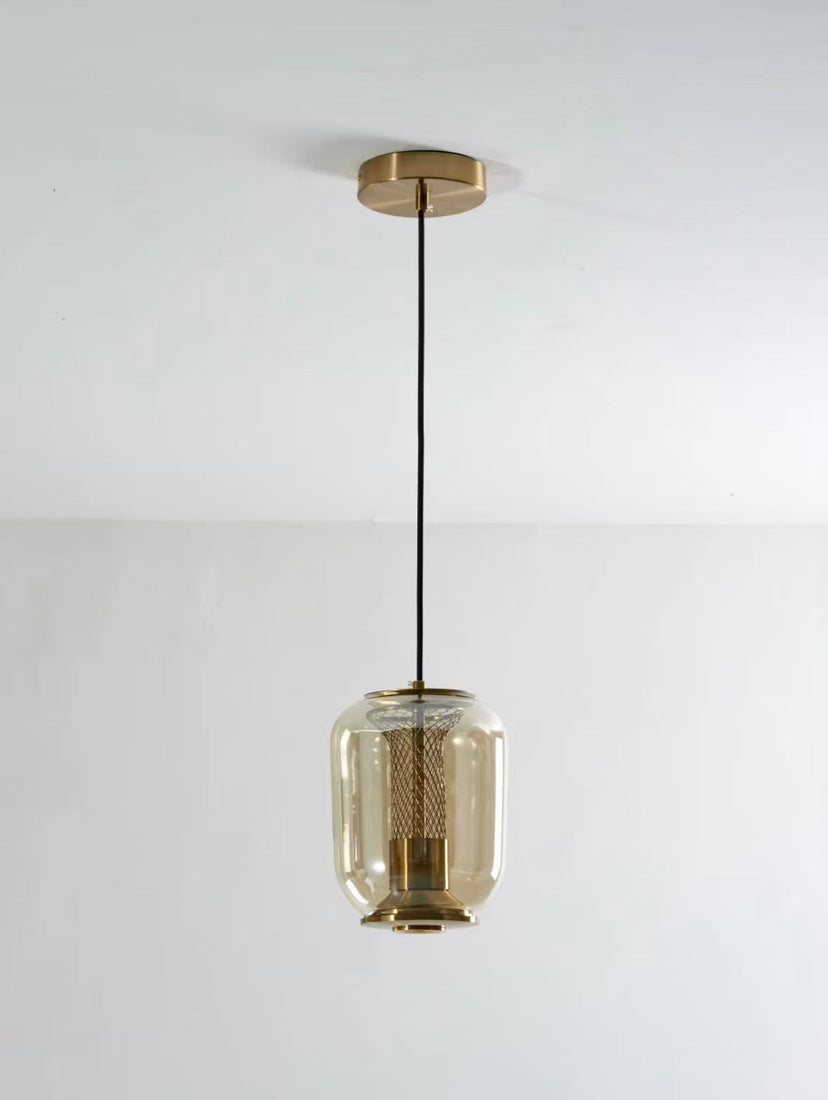 Solara Glass Capsule Pendant Light