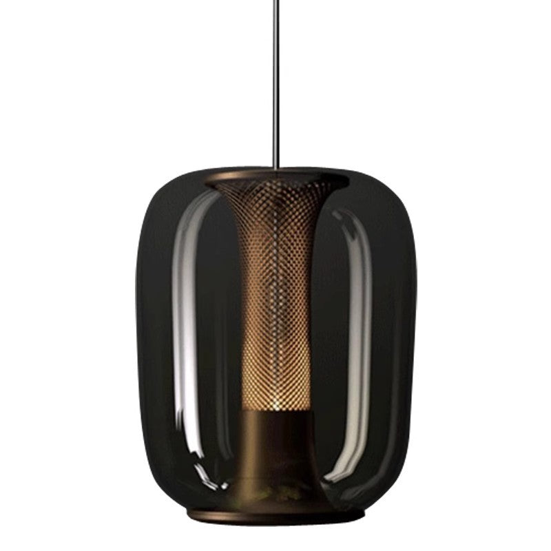Solara Glass Capsule Pendant Light