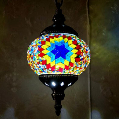 Vintage Iron Drop Pendant Light