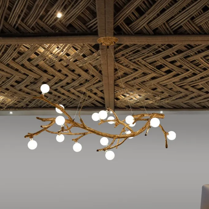 Zen Branch Sculptural LED Chandelier
