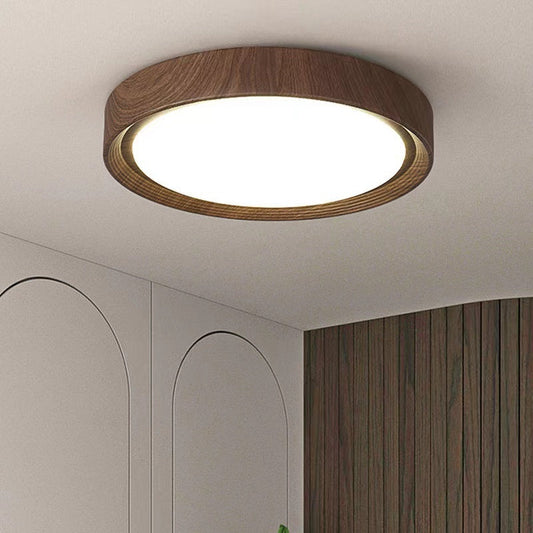 Zen Walnut Harmony Ceiling Light