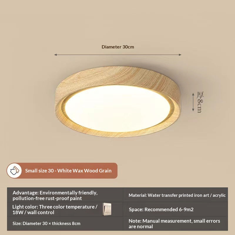 Zen Walnut Harmony Ceiling Light